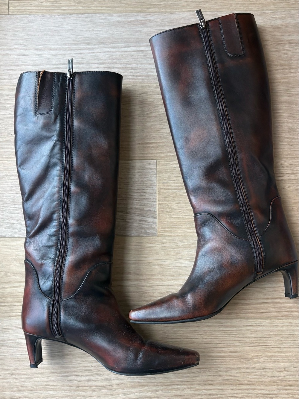 Tall Leather Boots